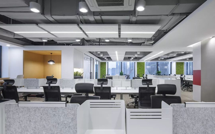 移動智能辦公設計理念 龍湖集團總部辦公室裝修設計方案